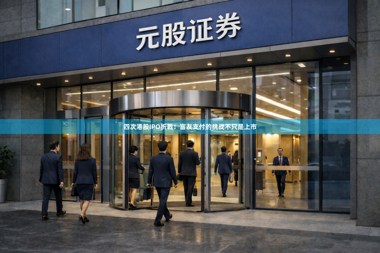 四次港股IPO折戟！富友支付的挑战不只是上市