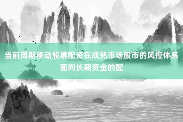当前周期移动股票配资在成熟市场股市的风控体系面向长期资金的配